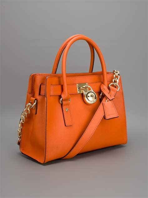 orange michael kors tote|michael kors tote bag.